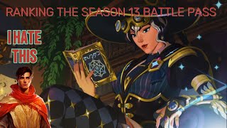 RATING THE SEASON 13 OW2 BATTLE PASS [upl. by Atlante964]