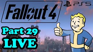 Lets Play Fallout 4 LIVE Playthrough Part 29  Fallout 4 LIVE PS5 [upl. by Estel]