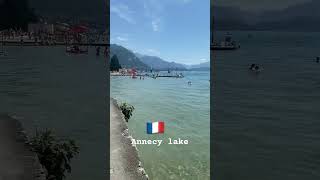 Lac d’Annecy 4 k walking tour [upl. by Navar]