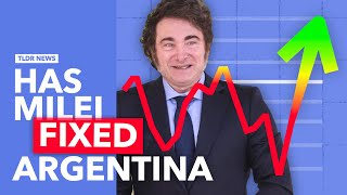 Argentina Exits Recession Have Milei’s Reforms Worked [upl. by Ardnaskela328]