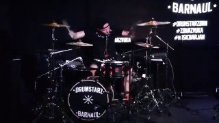 Даниил Светлов  AMATORYПервый drumcam  Барабанный вечер от DRUMSTARZ в Барнауле [upl. by Gan]