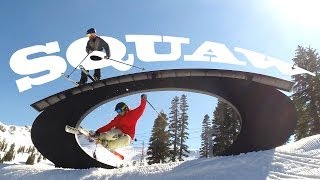 Any Given Sunday Squaw Valley  GoPro Edit [upl. by Rebmik49]