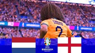 Holanda vs Inglaterra Resumen  EUROCOPA 2024 [upl. by Gnous]