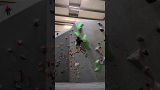 Pogo for the win on big slopers bouldering climbing [upl. by Ykcim]