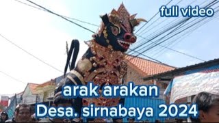 Arak Arakan desa SIRNABAYA 2024 Gunung Jati [upl. by Bigot]