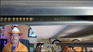 Ryobi Garage Door Belt Repair [upl. by Anairad]