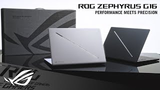 2024 ROG Zephyrus G16  Official unboxing video  ROG [upl. by Lejeune]