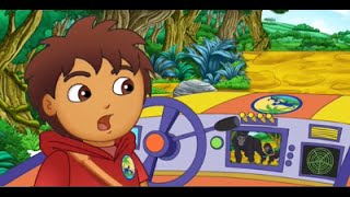 Go Diego Go and Dora the Explorer Rescue a Baby Gorilla in a Video Game walk through [upl. by Oringas190]