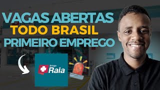 PRIMEIRO EMPREGO Rede de farmácias oferece VAGAS DE EMPREGO em TODO BRASIL [upl. by Vite818]