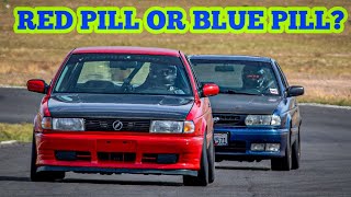 B13 SENTRA SER  STREETS OF WILLOW TRACK DAY CCW [upl. by Yntrok823]