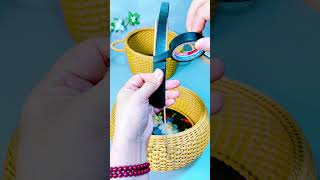 Basket designyoutube howtomakenewdesign shortviral trendungshorts diy [upl. by Dickinson]