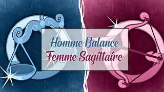 Homme Balance ♎ Femme Sagittaire ♐  Compatibilité Amoureuse [upl. by Yanetruoc]