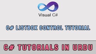 C ListBox Control Tutorial In Urdu Video 1 [upl. by Japha]