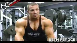 Seth Feroce  60 Seconds on Muscle Bicep Training Tips [upl. by Bret237]