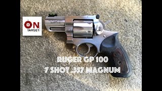 New Ruger GP 100 7 shot 357 Revolver [upl. by Orion]