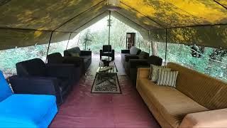 Mahoora safari camp  Wilpattu National Park srilanka [upl. by Saraiya437]