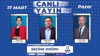 Seçime Doğru  Dem Parti Eyyübiye Belediye Eş Başkan Adayı Halil AKBAŞ Yayın Konuğumuz  canlı [upl. by Casar]