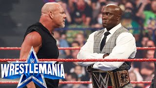 WWE 26 September  Bobby Lashely VS Goldberg  WrestleMania  Full match [upl. by Onaicul]