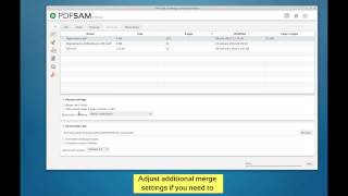 How to merge PDF documents with PDFsam v3 [upl. by Philan]