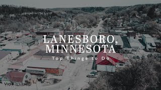 Lanesboro Minnesota  The Best Small Town in the State 4K HD [upl. by Ehttam]