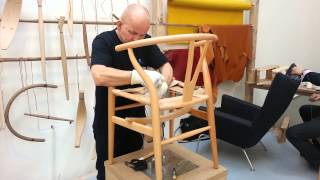 Making of the Wishbone Chair [upl. by Elston75]