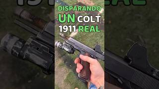 DISPARANDO un COLT 1911 Real 45 ACP en Polonia💥🔫 airsoft curiosidades noticias armas colt1911 [upl. by Lebezej]