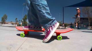 How to start and turn and stop a skateboard  Learn To Ride A Skateboard Chapter 4 of 7 [upl. by Affay]