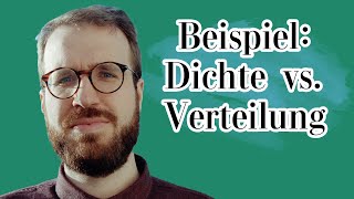 Berechnung der Dichte und Verteilungsfunktion [upl. by Byler]