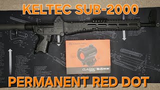 Keltec Sub2000 9mm G19 45 Degree Canted Picatinny Mount for Primary Arms RD25 Red Dot [upl. by Nicolle]