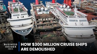 How 300 Million Cruise Ships Are Demolished  Big Business [upl. by Greerson]