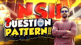 NSU Admission Test এ কি ধরণের Questions থাকে Updated 2024 [upl. by Ortiz]