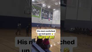 His Mom Changed Her Mind In The Middle Of The Game 😂 [upl. by Langan424]