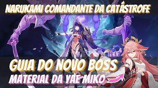 Como Desbloquear e Derrotar o Novo Boss Raiden Shogun  Material Yae Miko GENSHIN IMPACT 25 [upl. by Innis161]