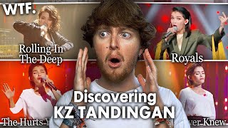 DISCOVERING KZ TANDINGAN Rolling In The Deep The Hurts You Never Knew Royals  Singer Reaction [upl. by Trammel]