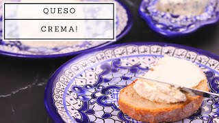 Como hacer queso crema Philadelphia casero MexMundo [upl. by Roley]