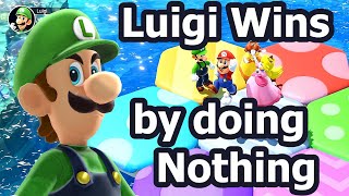 Mario Party Superstars Luigi Wins by Doing Absolutely Nothing [upl. by Sara-Ann]