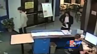 New footage shows Tsarnaev at gym day after bombing [upl. by Treiber]