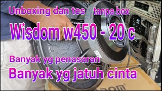 speaker wisdom w45020 c yang lagi firal di laok leke [upl. by Rheingold1]