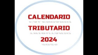 Mi Calendario Tributario 2024 [upl. by Notaes]