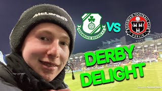 Shamrock Rovers vs Bohemian FC  Fan Cam  Derby Delight [upl. by Nylavad142]