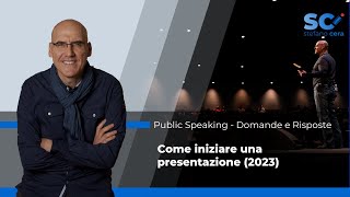 Come iniziare una presentazione video 2023 [upl. by Brie848]