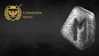 Germania Mint  Ehwaz 1 oz Ag 9999 Cast Rune [upl. by Niggem227]