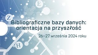 IV Konferencja Naukowa Konsorcjum BazTech  dzień 2 [upl. by Nohs]