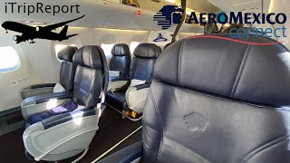 Aeromexico Connect E190 Clase Premier Review [upl. by Felipa]