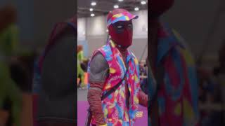 Deadpool COSPLAYS at Comic Cons deadpool marvel cosplay [upl. by Pincince]