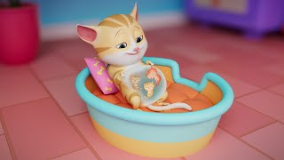 Wounded Pregnant Cat Song  More Cartoons  How to Take Care of Your Pet  Kids Stories [upl. by Nottnerb]