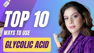 10 Creative Uses For Glycolic Acid In Skincare  Maximize Your Routine [upl. by Eey]