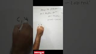 How to Prepare 10 H2SO4 solution shorts trending youtubeshorts jee neet [upl. by Nelyk]