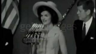 Jackie Kennedy speaks Spanish in Mexico [upl. by Dollar]