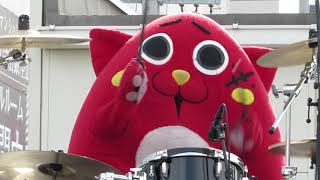 にゃんごすたー  BABYMETAL Road of Resistance20180304 今治ABC祭 [upl. by Ahseela]